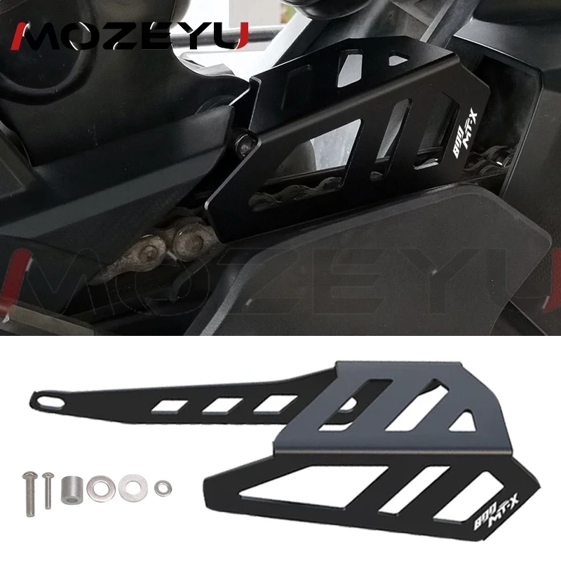 

800 MTX 2024 -2026 Motorcycle Accessories For CFMOTO CF MOTO 800MT-X MT800 MT-X 800 Front Sprocket Chain Cover Guard Protector
