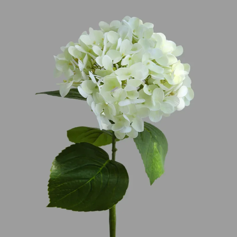 Fleurs d\'hortensia artificielles en latex DIA, décoration d\'intérieur, bouquet de patients, décoration de mariage, toucher réel, 16cm