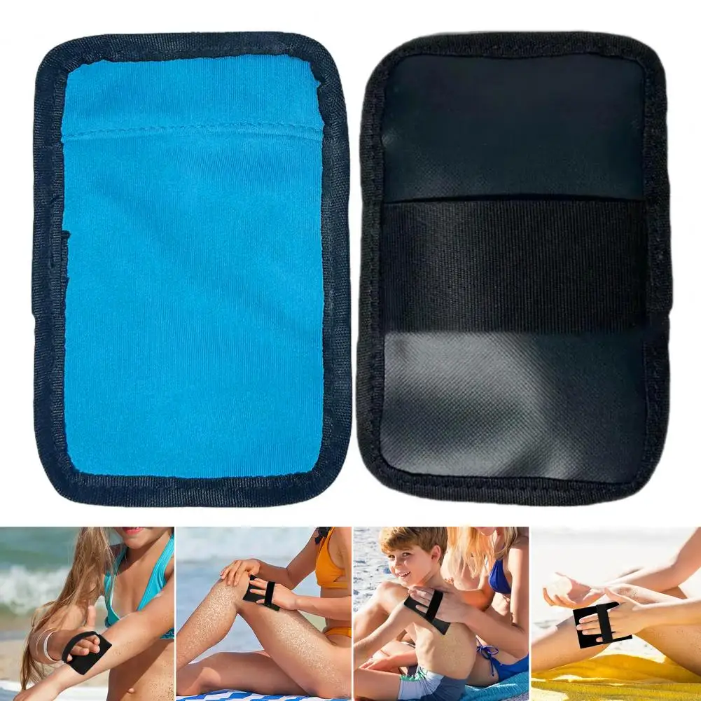 Beach Sand Remover Beach Sand Removal Kit Soft Blue Sand Remover Bag Easy-to-use Brush Camping Essentials for Clean for Beach