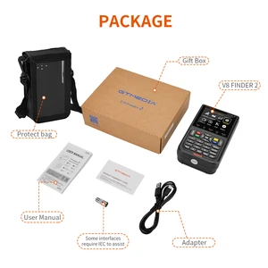GTMedia-V8 Finder2 Pro2 + Satellitenmesserbeutel, Satellitenlocator, DVB-S, S2, S2X, 1080p, TFT-Bildschirm, LCD, High Definition, H.264, VS WS-6933 10 Hauptverkäufe fragen nach Satlink 6933 - №6