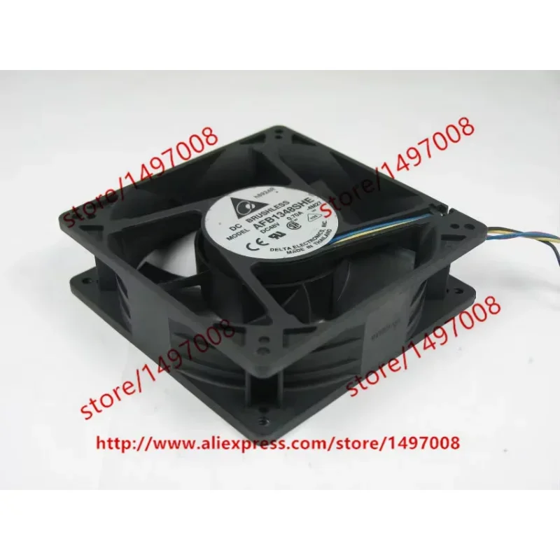 

Delta Electronics AFB1348SHE 4M27 DC 48V 0.70A 127x127x38mm Server Cooling Fan