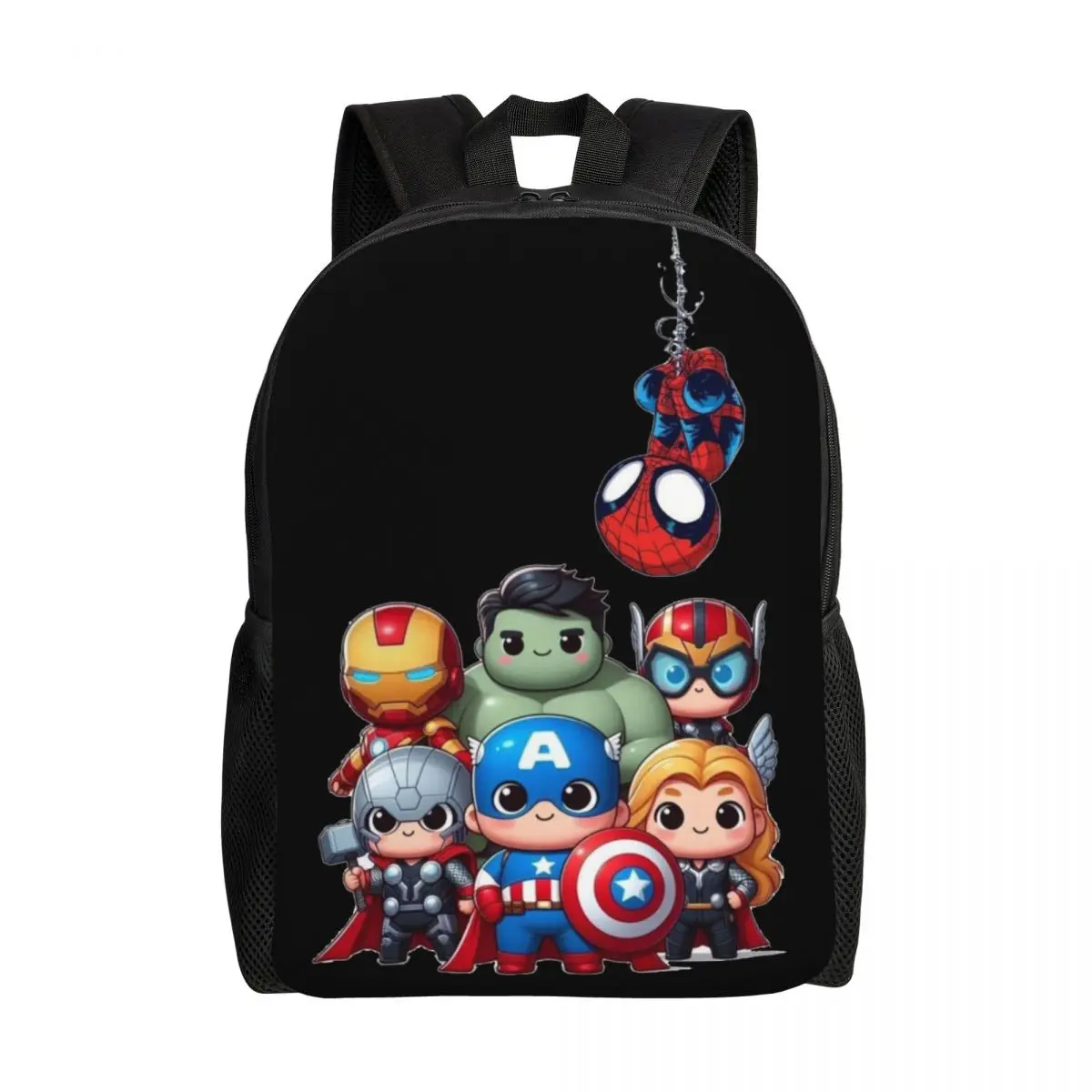 

Marvel Spider-Man Backpack, Women's Oxford Cloth Backpack, Men's School Bag, Travel Backpack, Laptop Backpack
