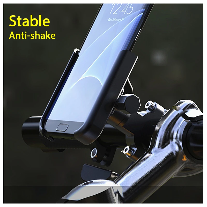 For Honda Pcx125 Pcx150 Pcx160 Handlebar Mirror Mobile Phone Holder Stand Bracket Support Motorcycle Accessories Pcx 125 155 160