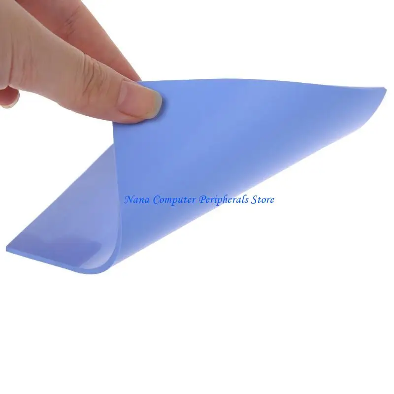 F68C 100x100x2mm CPU Thermal Silicone Heatsink Pad Cooling Conductive Pads Cooler