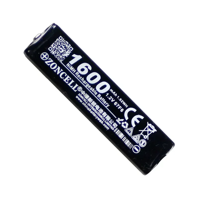 Bateria de goma de mascar CIS core 1600mAh Ni MH 67F6 67F6, reprodutor MD, bateria de fone de ouvido 1.2V 1.2V