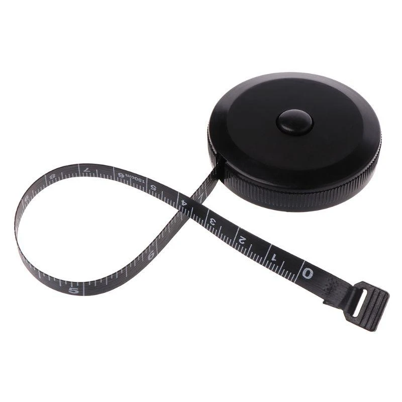 E06B Mini Soft Pleem 1,5 м/60 дюймов для измерения высоты стола для одежды Двусторонние выдвижные инструменты износостойкие
