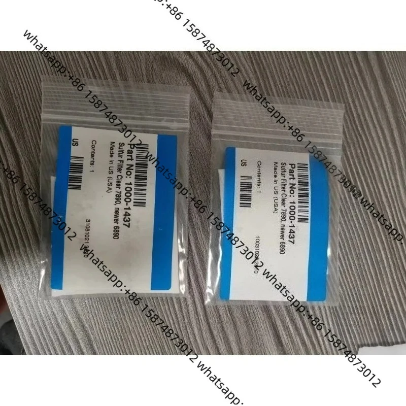 

Part No: 1000-1437 Sulfur Filter Clear 7890, newer 6890