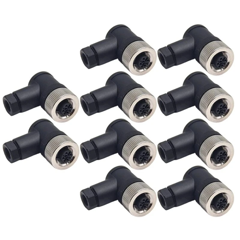 [NEWA76K!】 Waterproof Male Plug Set-For 5Pin Sensor Connector 10PCS For Industrial Use 5P L Female(PG7)