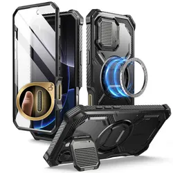 For iPhone 16 Pro Case with Camera Control Button I-BLASON Armorbox Military Protection Phone Case with Screen Protector