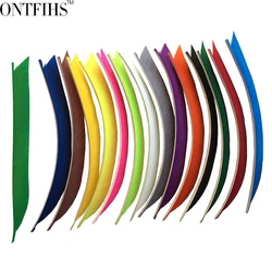 50 Pcs/Lot Right/Left Wing 17CM Traditional Kyudo Arrow Feathers Natural Turkey feather Archery Fletching