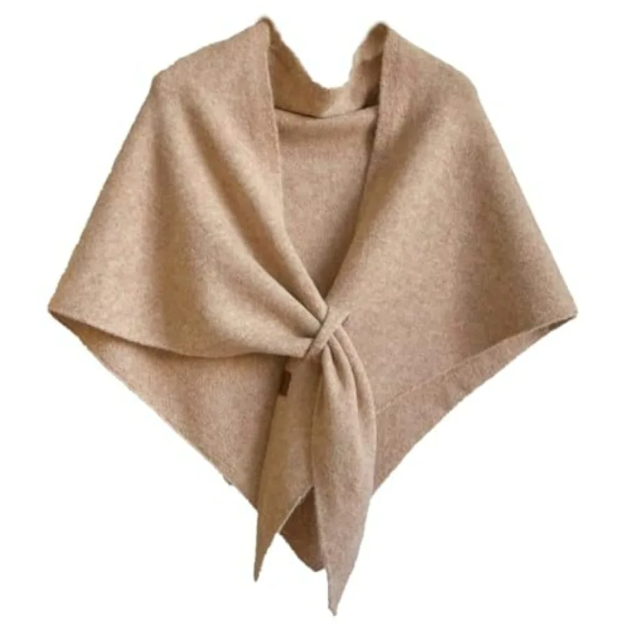 

Winter Shawl Wraps Women Cute Knitted Shawls and Wraps Cardigan Cape Fashion Shoulder Top Sweater Shawl Scarf 2026