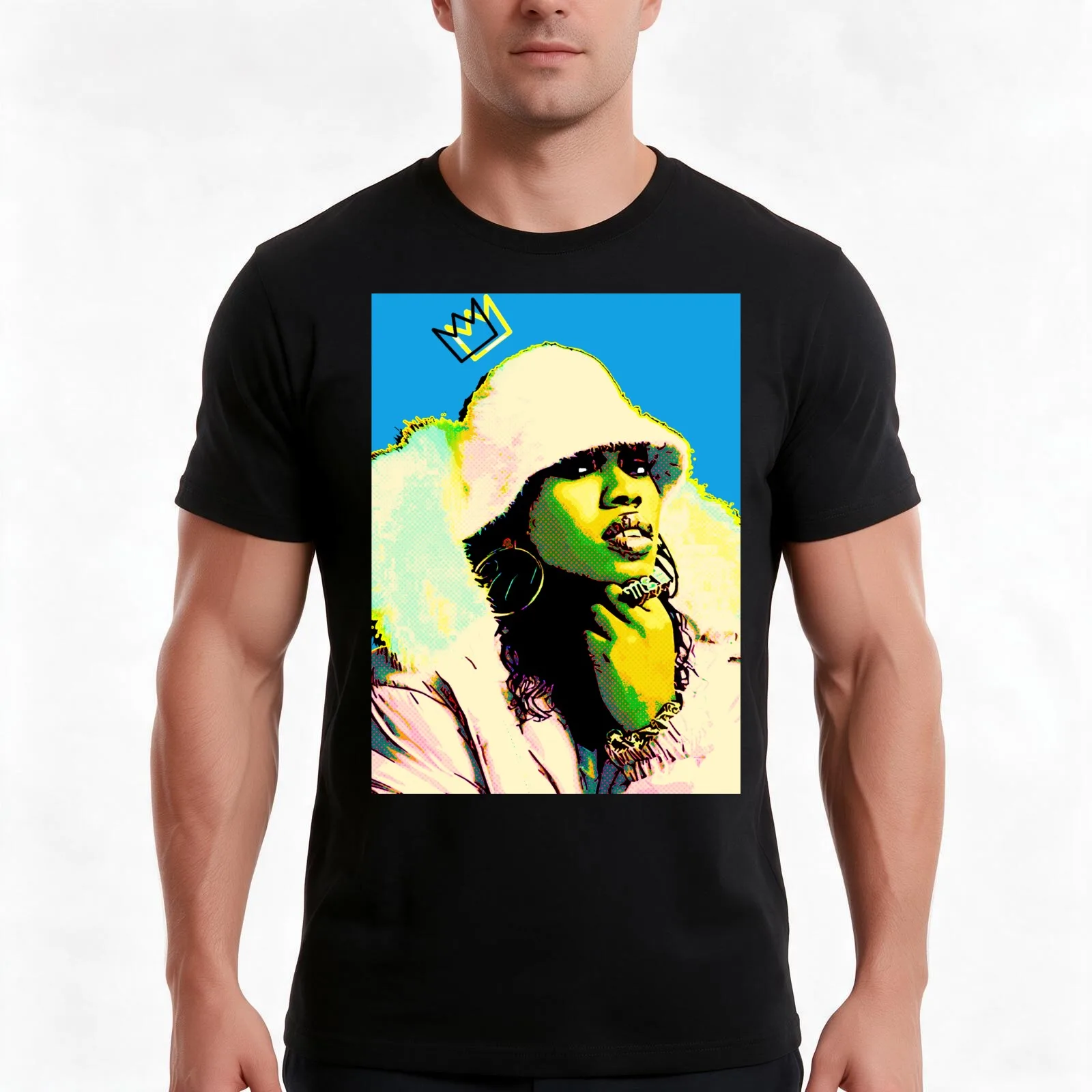 HIP-HOP ICONS: MISDEMEANOR (C. 1997) T-Shirt Summer Casual Cotton Tee Oversized Streetwear Tops Vintage Graphic Print