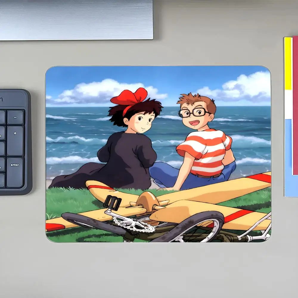 Anime For K-Kiki D-Delivery S-Service MINISO Mouse Pad Anime Game Mouse Pad High Quality Small Desk Pad Rubber Laptop Desk Pad