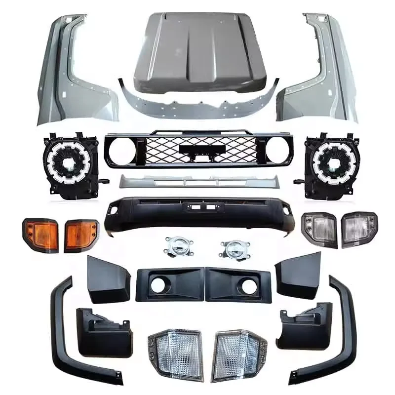 for Car Accessories Body Kit Facelift FJ79 76 70 Upgrade Body Kit Facelift 2007-2021 to 2024 FJ79 76 70 71 75  LC79 Body Kit