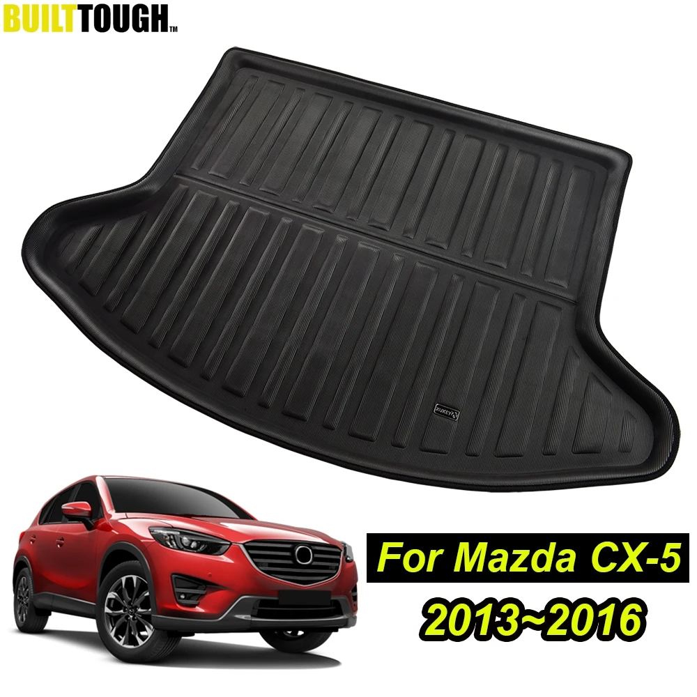 Für Mazda Cx-5 Cx5 2012–2014 2015 2016 Kofferraum Matte Hinten Stamm Liner Fracht Gepäck Boden Tablett Teppich Schlamm Kick schutz Schutz