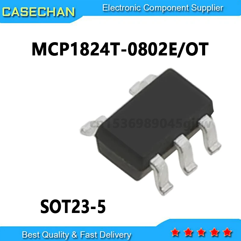 5Pcs Mcp1824T-0802E…