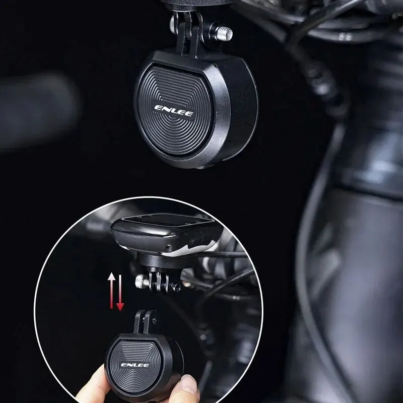 ENLEE 120DB USB Charge Bicycle Electric Anti-theft Alarm Siren & Remote Control Bell Cycle Motorcycle Scooter Trumpet Horn
