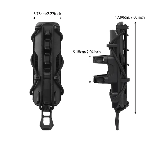 Imagen 2 del producto Soporte para botella de agua de motocicleta, parachoques protector, taza oculta ajustable, soporte para bebidas para R1200GS R1250GS R1300GS ADV
