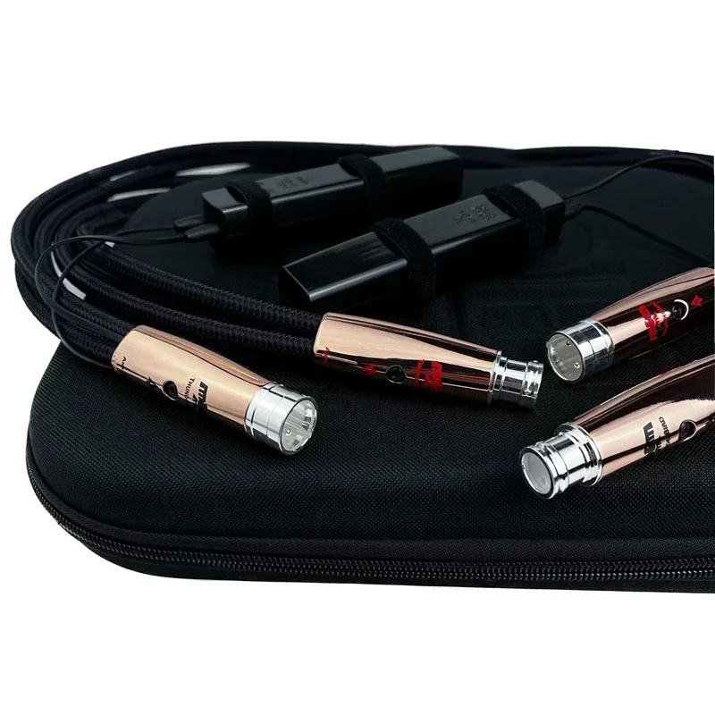 ThunderBird XLR Balanced Cable Solid PSC+ Copper HiFi Audio Analog Interconnect Line With Noise-Dissipation System