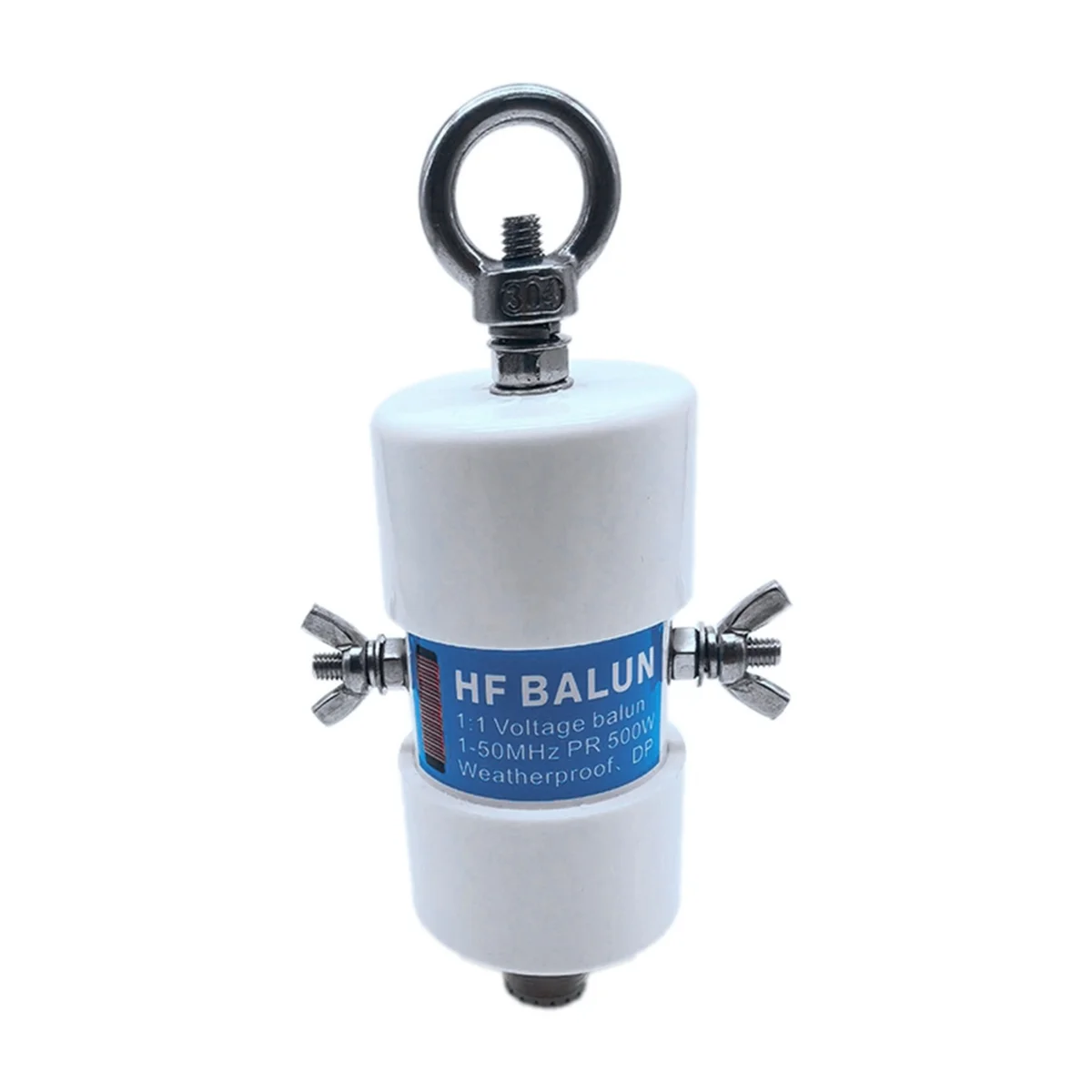 Universal 1:1 HF Balun Waterproof for 160m - 6m Band (1.8 - 50MHz) 500W for Shortwave Antenna Balun Short Wave-Grocery