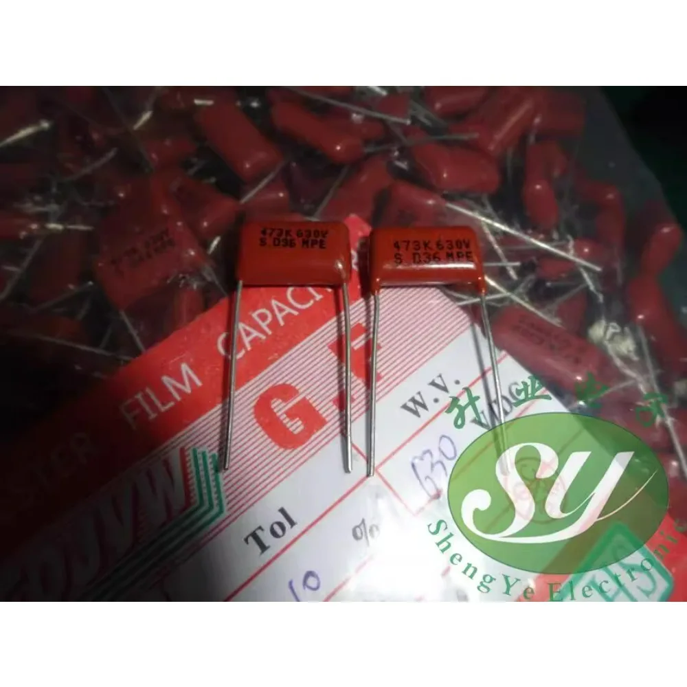 

20PCS 0.047uf/630V 47nf 473 New 15mm Film Capacitor