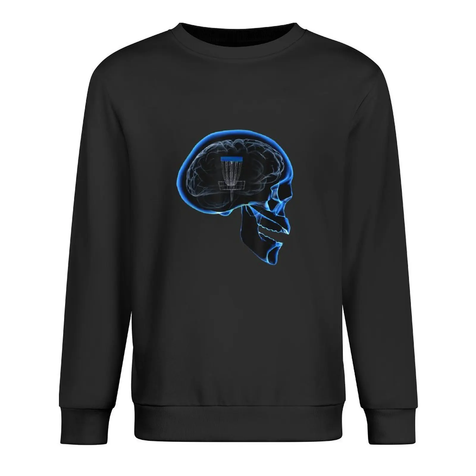 

Skull XRay Disc Golf Brain, Disc Golf Design For Men Women Pullover korean autumn clothes anime clothes sweatshirts men