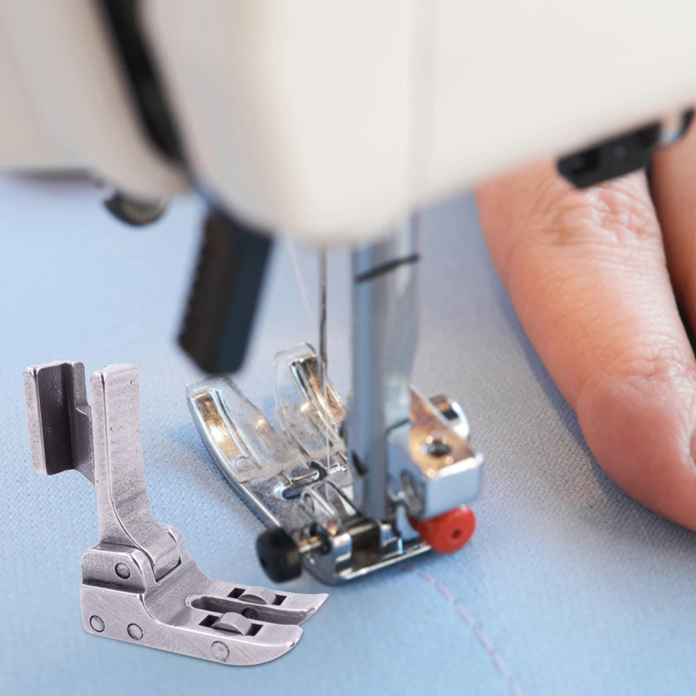 

2pcs Machine Feet Replacement Metal Roller Foot For Industrial Machine Parts Bearing Presser Feet Sewing Patchwork Presser Foot