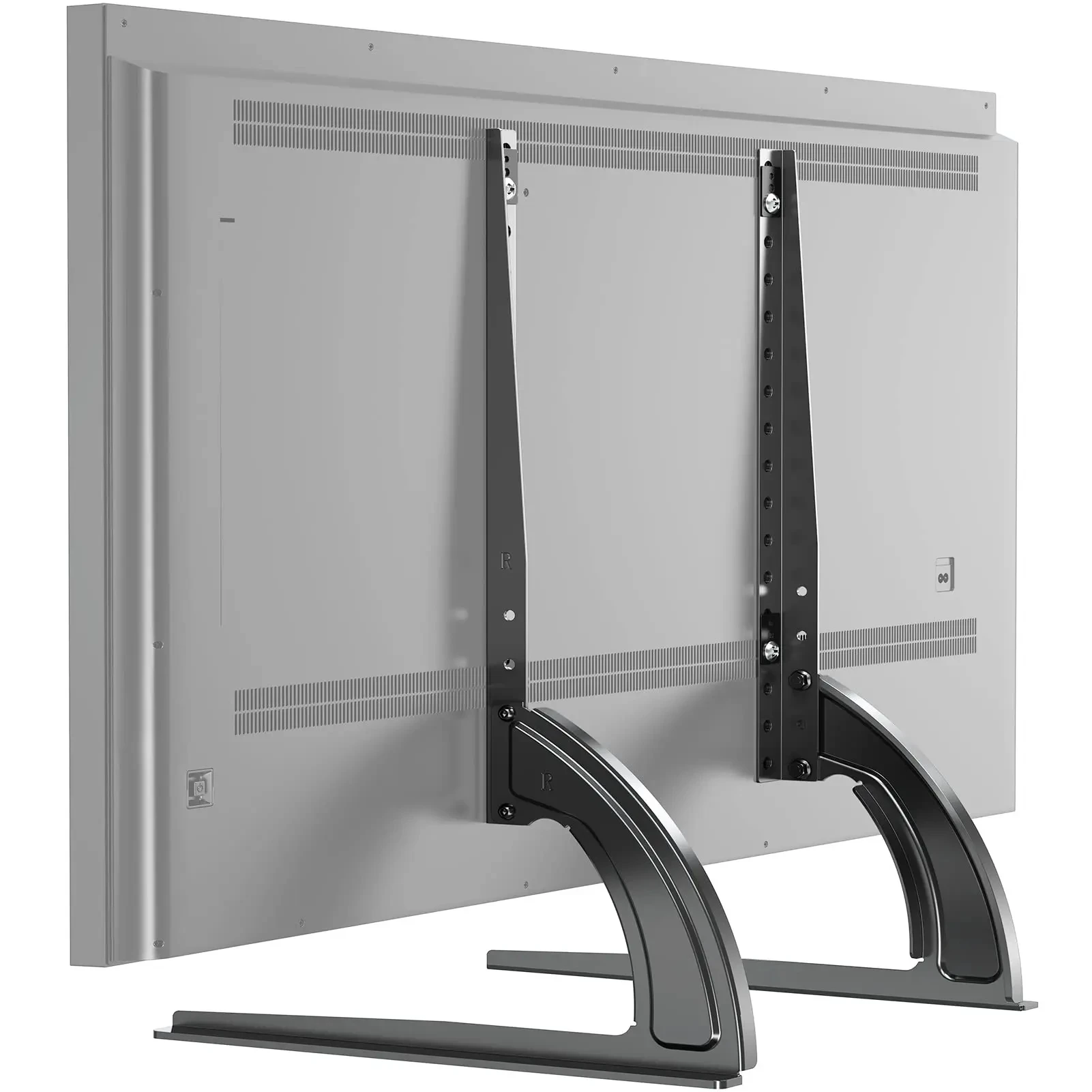 

Universal Table Top TV Stand Mount for 32 to 75 Inch Screen TVs, TV Base 3-Level Height Adjustable TV Legs Max VESA 600x400mm