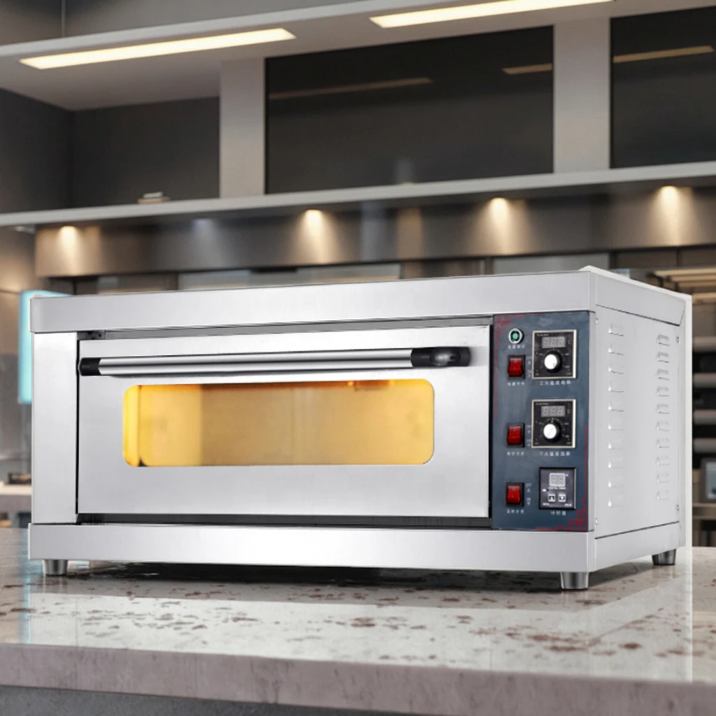 Electric Industrial Bakery Oven With Digital Control 3.2KW 0-400 Temperature Range EU Plug-YuMai YMD-101 For Commercial Use