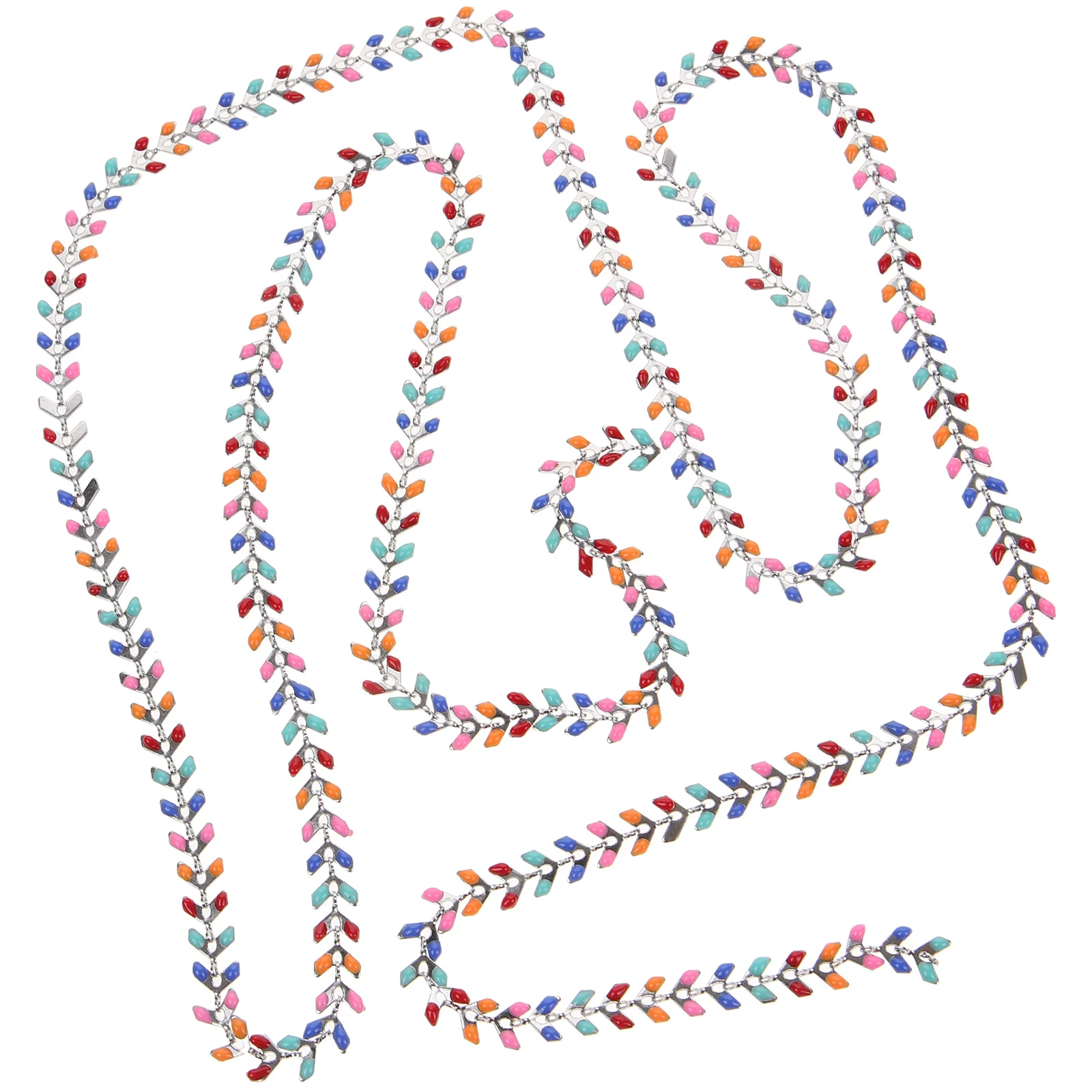 

1 Roll Stainless Steel Chain For Jewelry Making Diy Bracelet Necklace Craft Material Chain Roll Kit Metal Crafting Supply