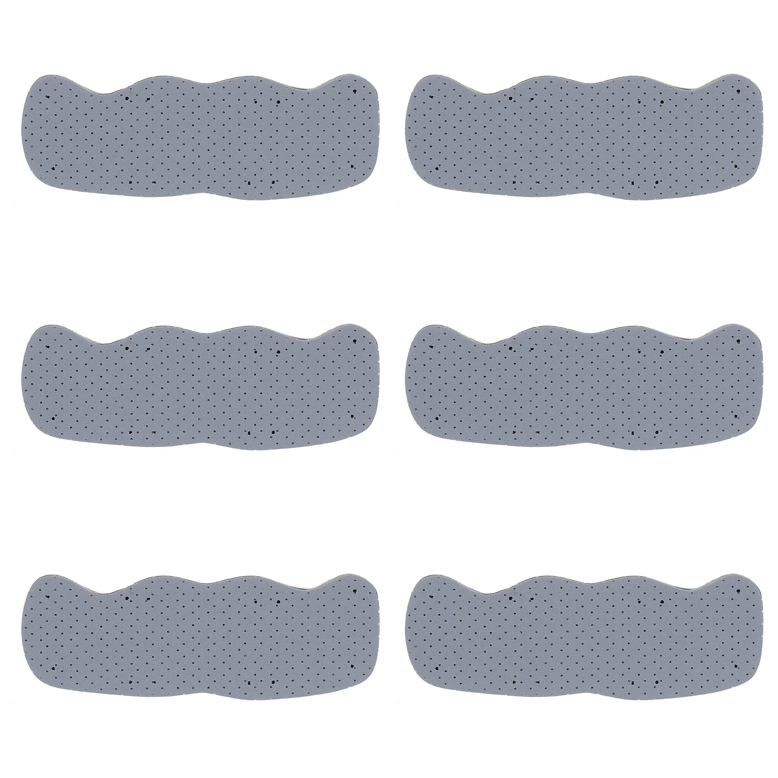 Banda para el sudor para sombrero de seguridad, almohadilla absorbente de sudor reemplazable para forro de casco, accesorio para trabajador, transpirable y cómodo, 6 uds.