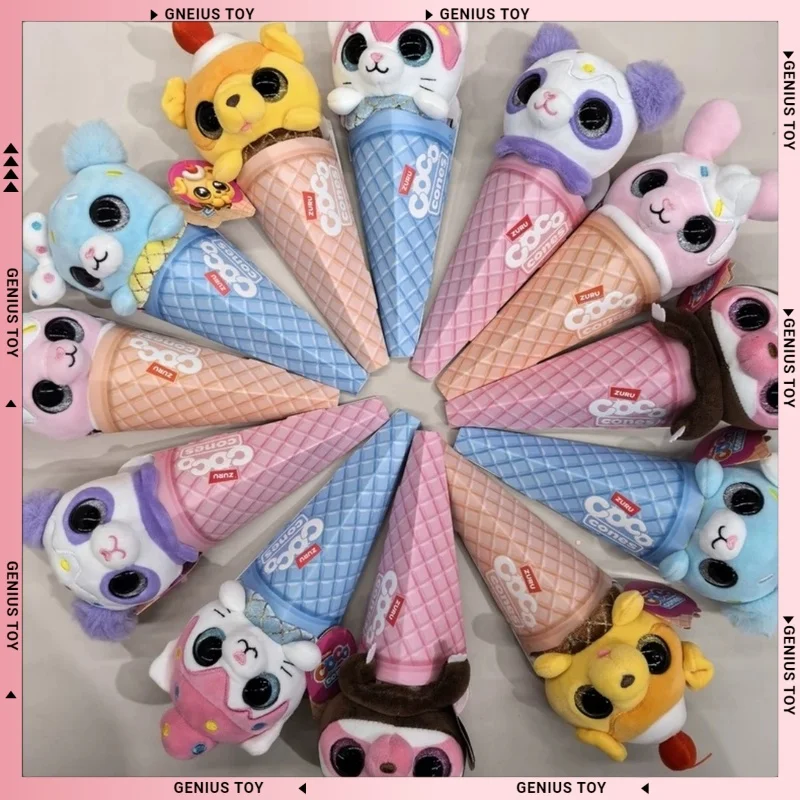 

ZURU Ice Cream COCO Cones Cuckoo Big Eyed Blind Box Surprise Doll Trendy Toys Sweet Sweetener Cute Rabbit Dog Doll Gift Festival