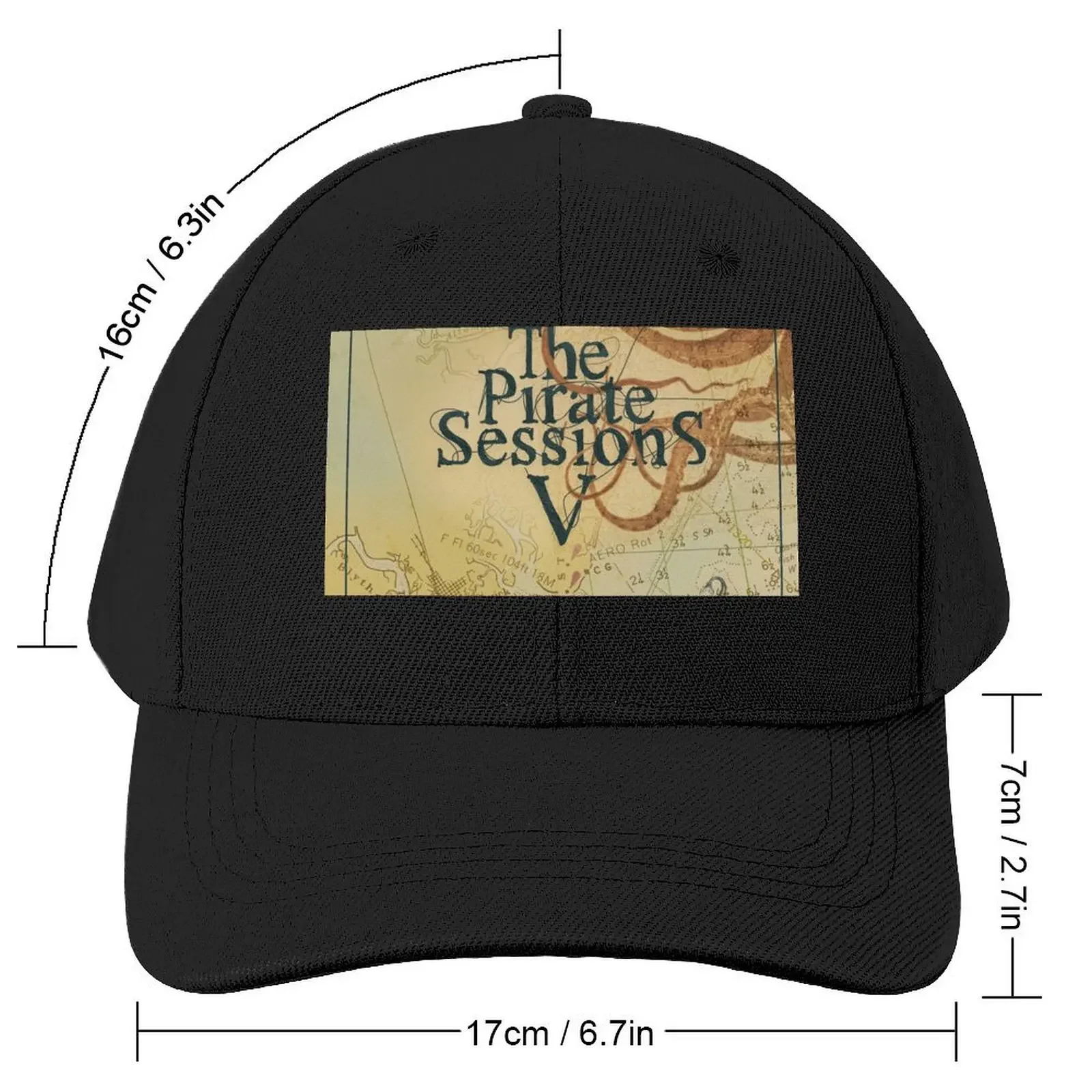 The Pirate Jesse Sessions V Rice Baseball Cap black Sunscreen Snap Back Hat Men Hats Women's