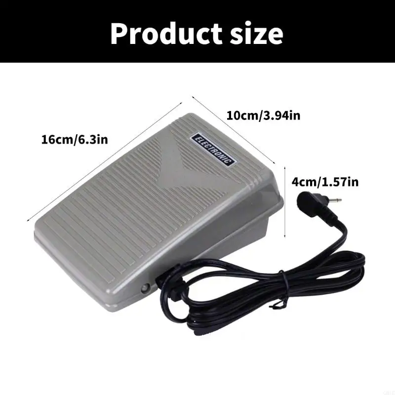 Chave multifuncional pedal multifuncional G8TC Textura plástica pedal pedal para máquinas costura casa vários