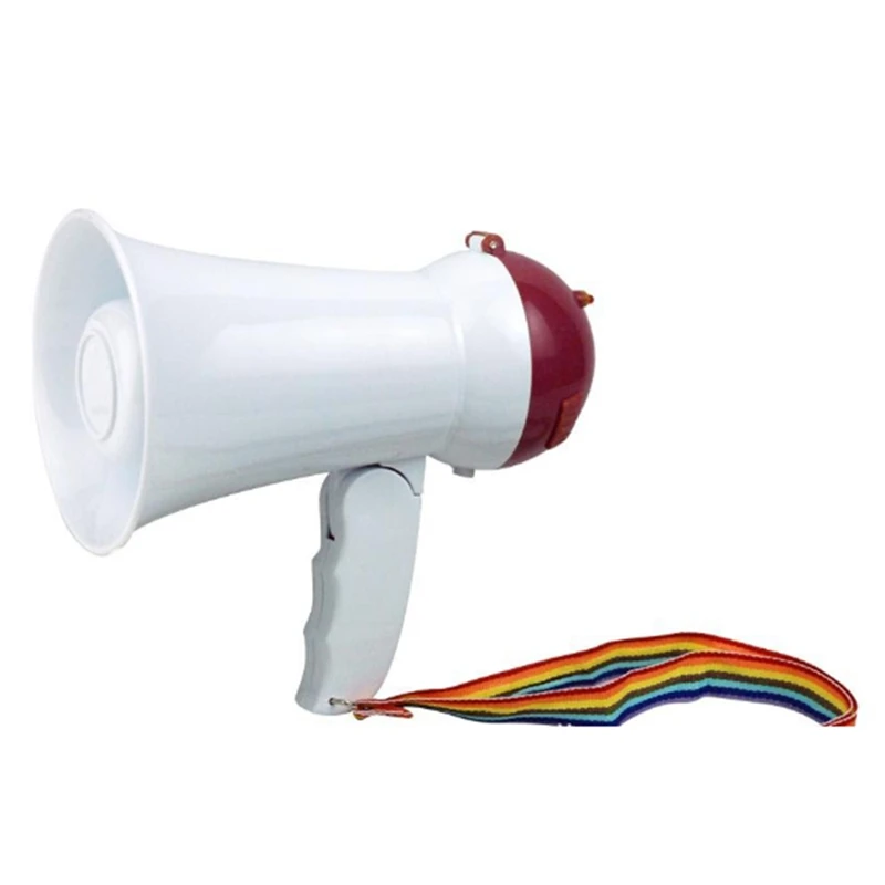 

Portable Foldable Handheld Megaphone Loud Speaker Amplifier Recorder Bullhorn