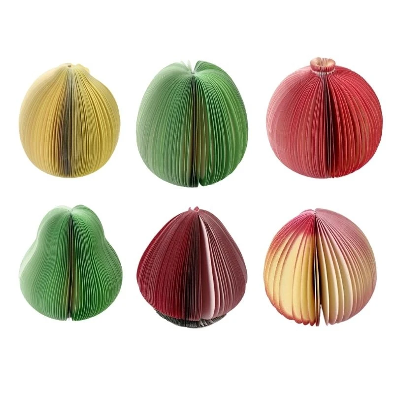 Фруктовые блокноты небольшие блокноты для писательской прокладки 750 листов безделушки за то, что они отметили журналирование