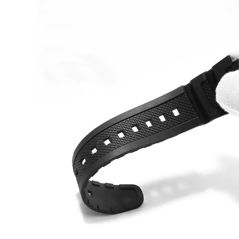 18 mm Herren-Uhrenarmband aus Kunstharz, kompatibel mit Casio AE-1200 SGW-300/400 MWR-200 w218h, Gummi-Uhrenarmband, Gürtelschnalle, Zubehör