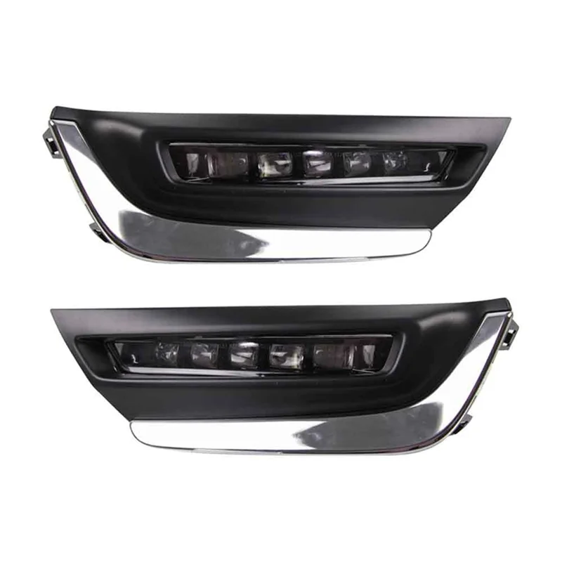 

-A89Z Daytime Running Lights Turn Signal Lamp DRL Fog Lamp Accessories For Honda CRV CR-V 2017-2019