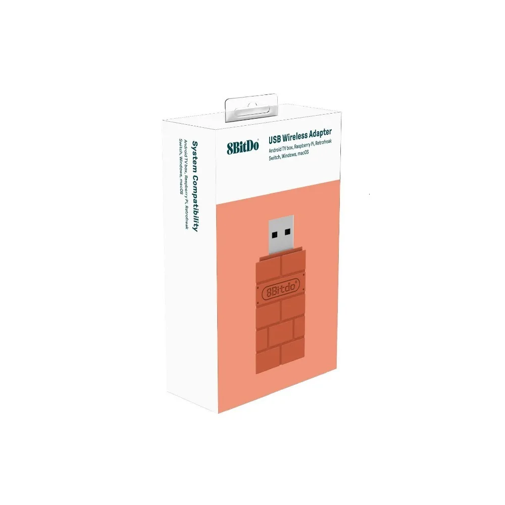 AKAnj8-Récepteur adaptateur Bluetooth sans fil USB, manettes Bluetooth, commutateur NS, PS5, PS4, 8Bitdo, accessoires de jeu PC