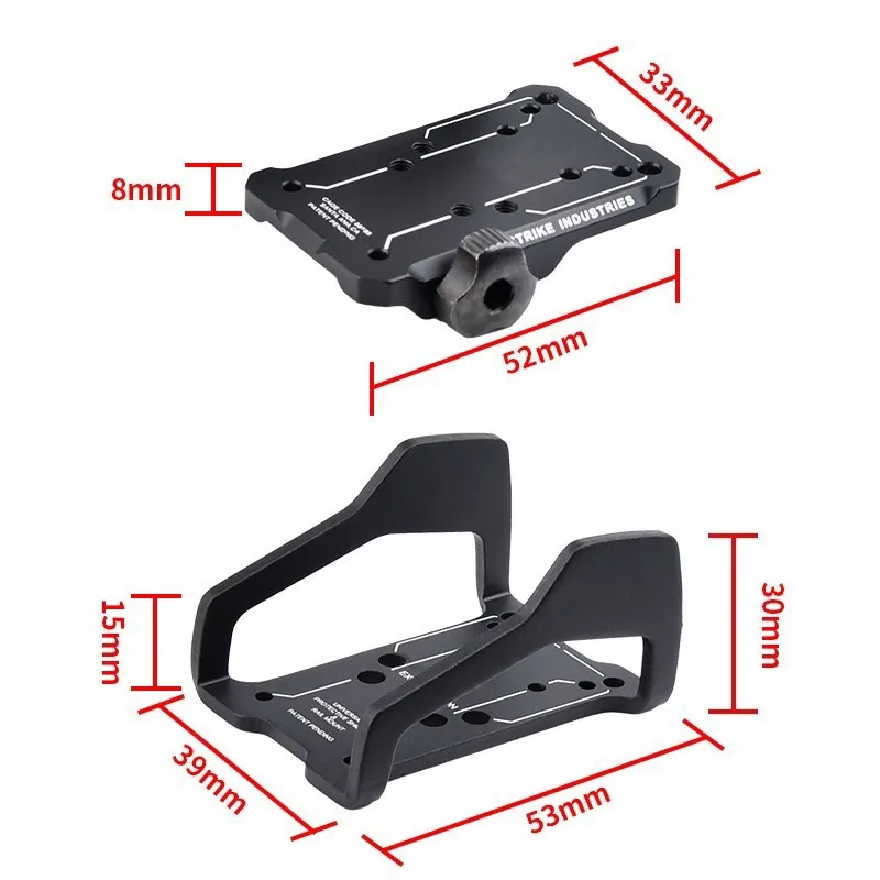 WadsnยุทธวิธีโลหะRed Dot Sight Riserฐานขอบเขตการล่าสัตว์Mount LEAP 04 การล่าสัตว์Airsoftอาวุธอุปกรณ์เสริมสําหรับ 20mmPicatinny