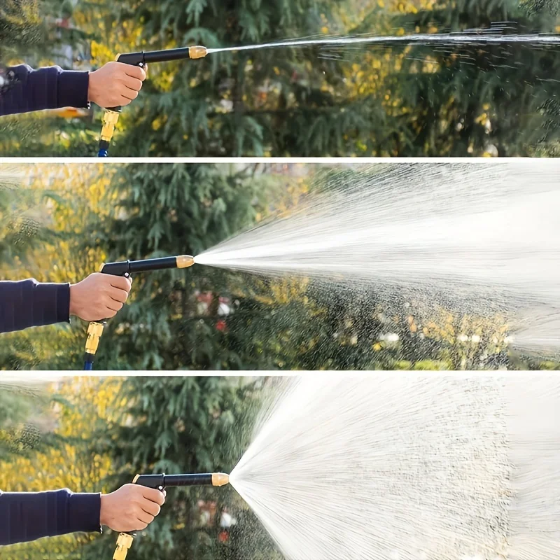 Hochdruck-Gartenschlauch, erweiterbarer magischer Schlauch zum Gießen und Reinigen des Gartens, 3/4-Teil-Sprinklerkopf, Sprinklergerät – Detail 9