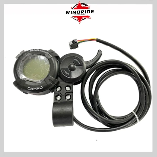 Imagen 2 del producto DAMAO MA01 LCD interruptor de acelerador de patinete eléctrico controlador sin escobillas Minimotor de doble accionamiento instrumento de aceleración especial