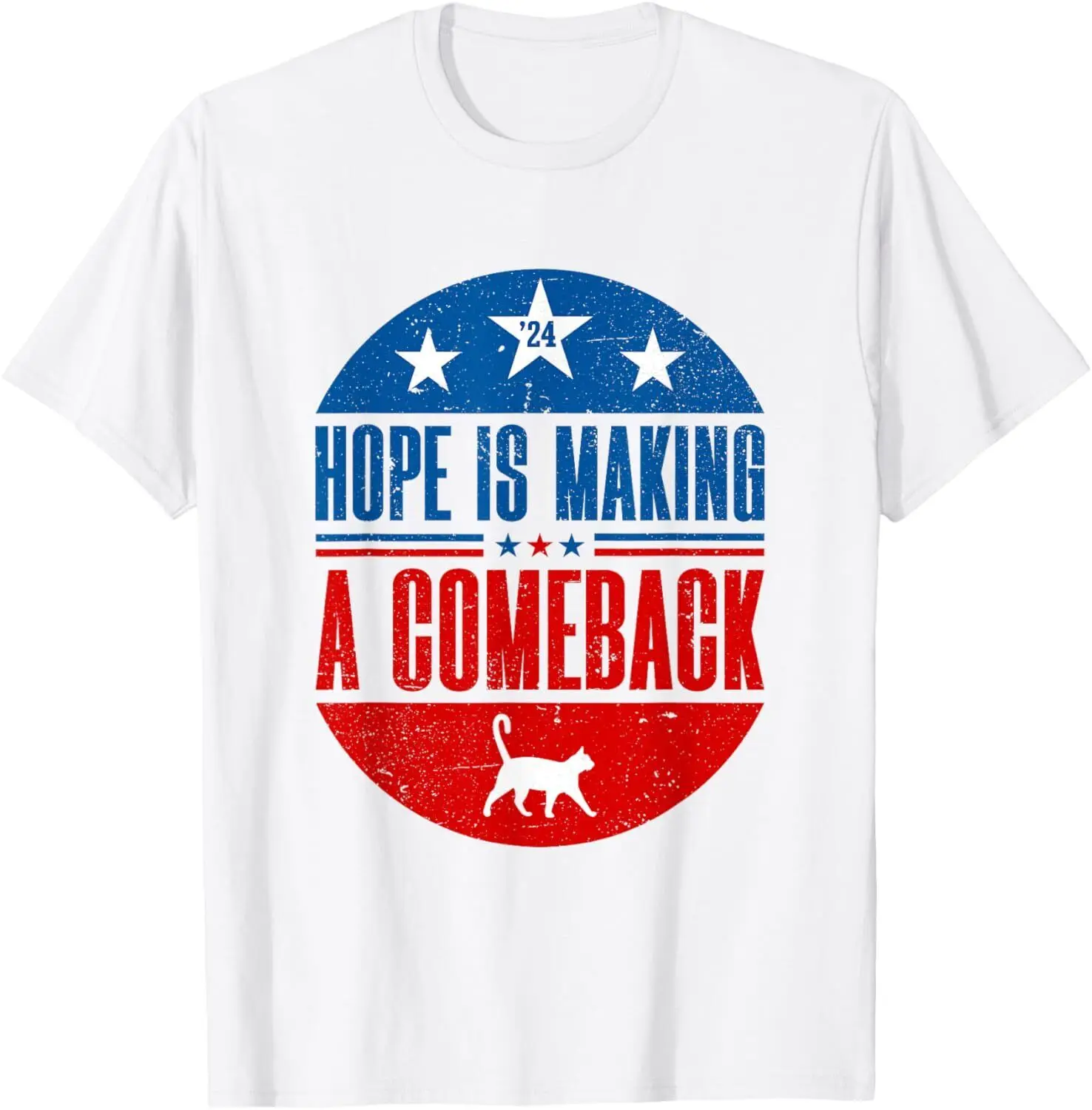 Vintage Hope Is Making A Comeback Harris Walz 2024 Kamala T-Shirt