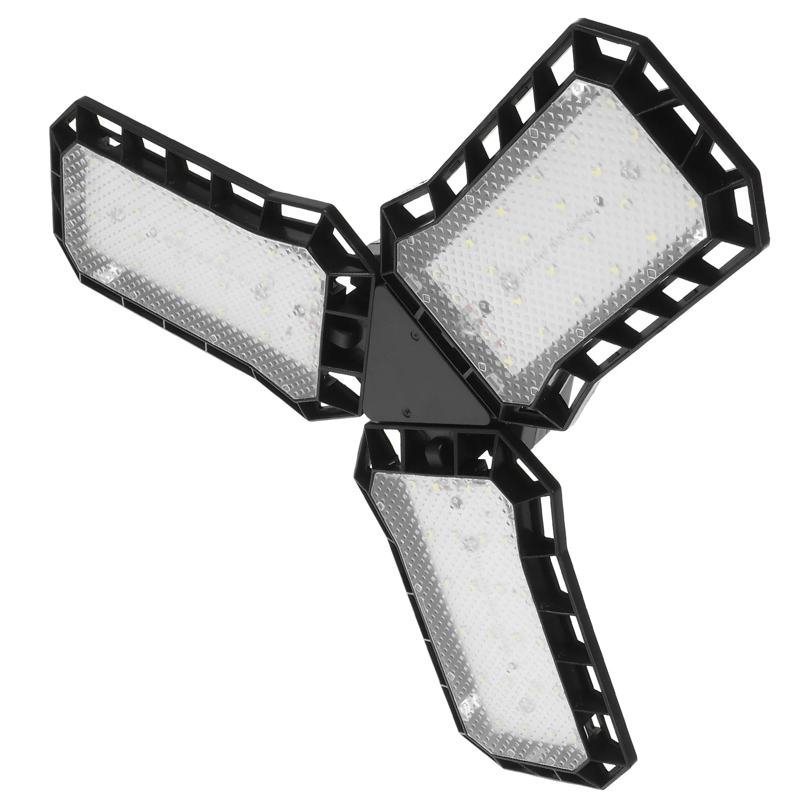 

Adjustable 3 Panel Led Garage 45W Bright Folding Lighting 360° Coverage E27/E26 Socketgarage Lighting Shop Light Warehouse Light