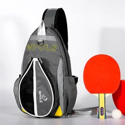 Bolsa de nailon de alta calidad para raqueta de tenis de mesa, bolsa de pecho de ocio deportivo, juego de collares, bolsa de almacenamiento, el mejor regalo