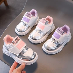 Scarpe sportive per bambini per ragazze Sneakers Casual 2024 Autunno Nuovo High Top antiscivolo Scarpe da tavolo per ragazze Scarpe per bambini con suola morbida