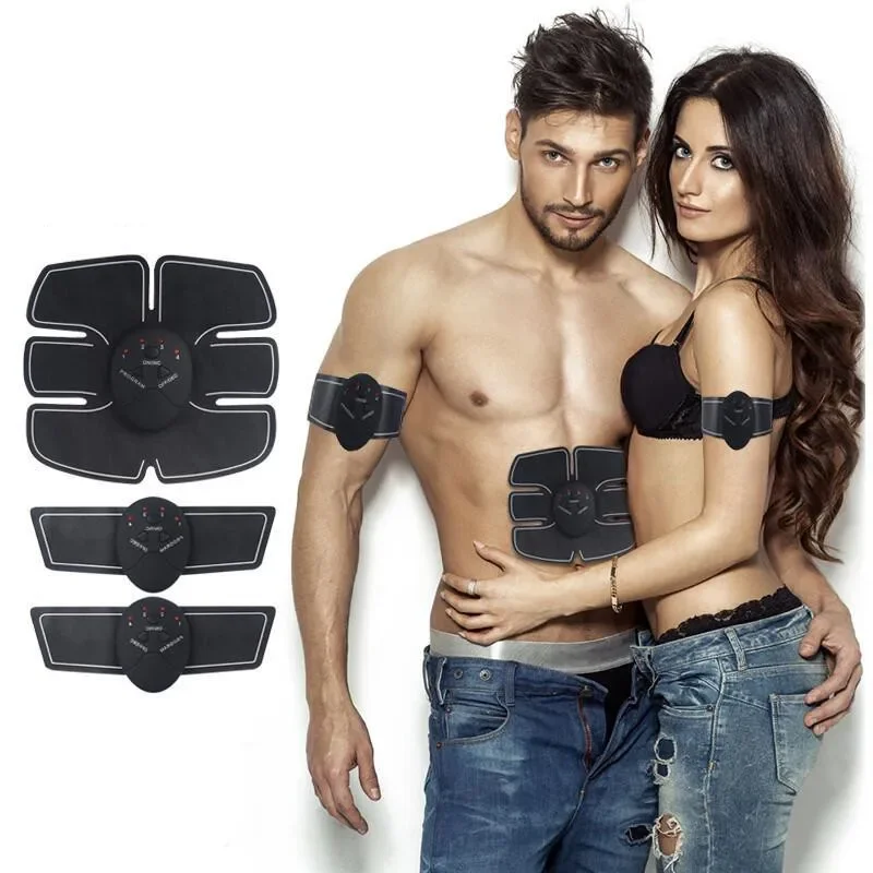 Smart Rechargeable Abdominal Sticker Lazy Abdominal Muscle Sticker Fitness Device Abdominal Exercise Muscle Health Sports