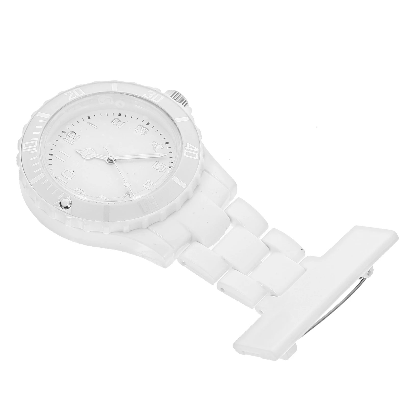 

Practical Nurse Doctor Pocket Watch Waterproof Glow Pointer Quartz Large Dial Night Luminous Chest Watch for Healthcare