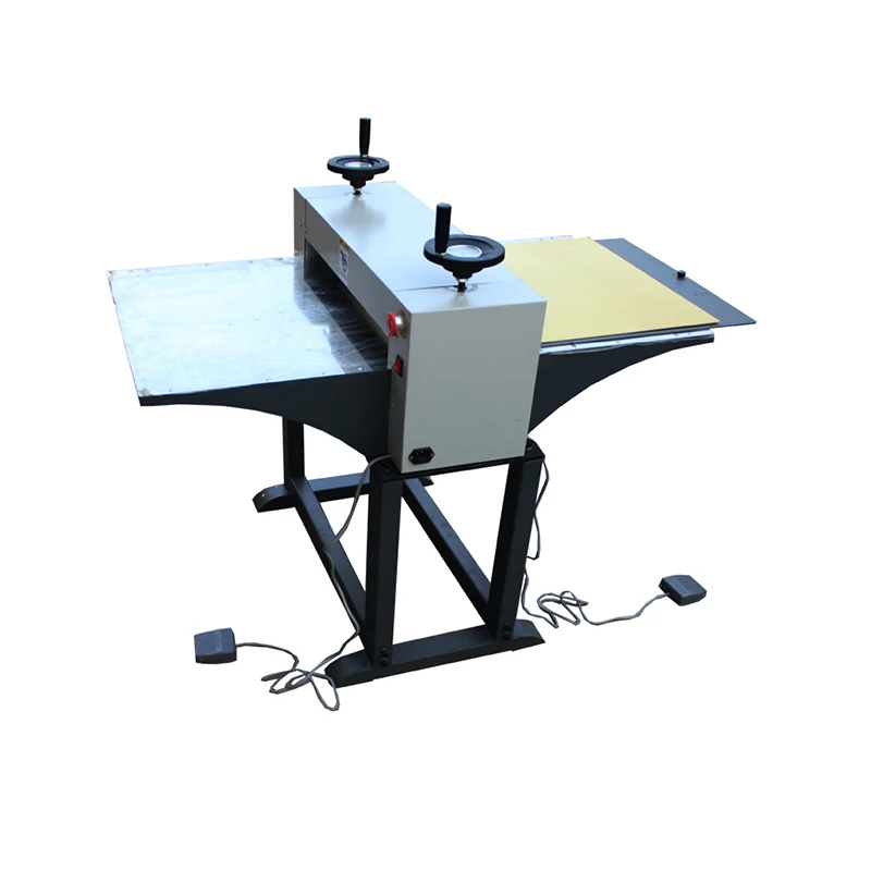 Electric Flatbed Press Punching Corrugated Cardboard Die Cutting Creasing Machine With Custom Made Molds Design