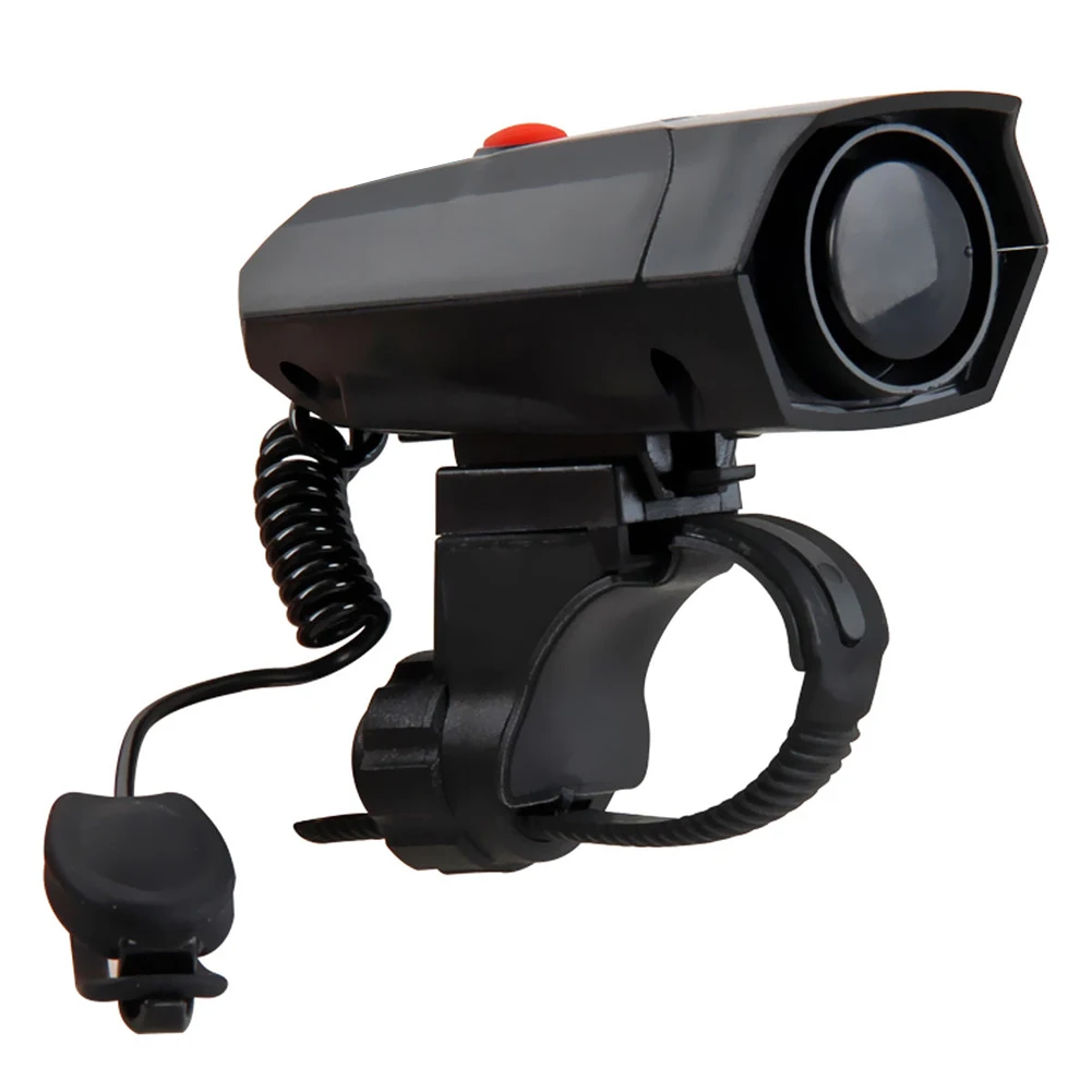 

Электрический велосипедный рожок, громкий электронный велосипедный звонок, велосипедный рожок, безопасный и простой велосипедный сигнал для горных велосипедов, дорожных велосипедных скутеров